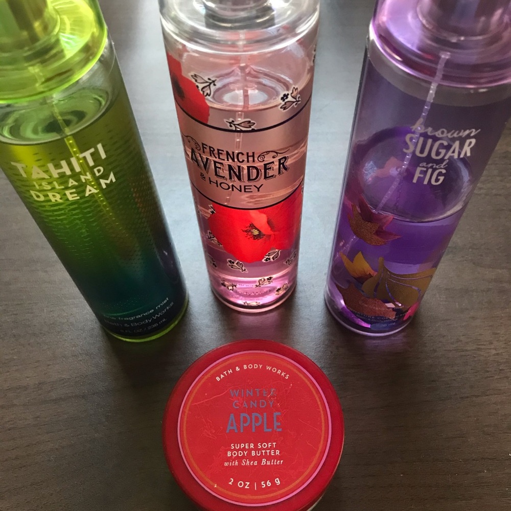 Bath & body works fine fragrance mist. &BodyButter